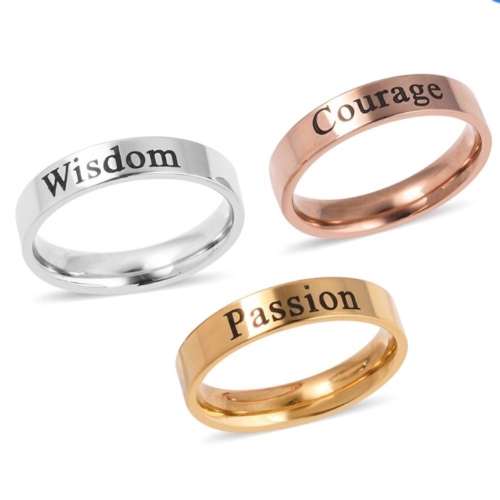 Set of 3 size 8 Rings‎